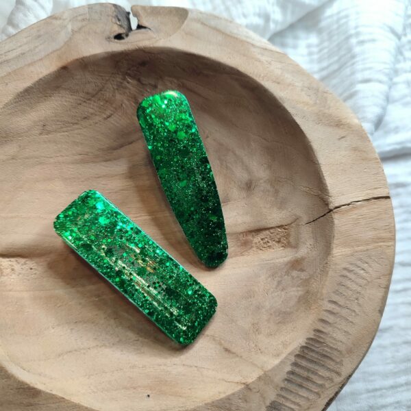 Barrette à paillettes