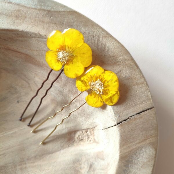 Epingle à chignon Bouton d'or