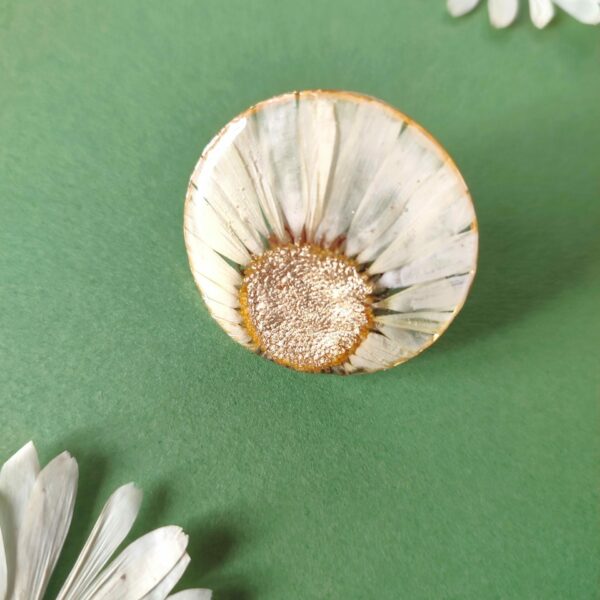 Bague rond Marguerite