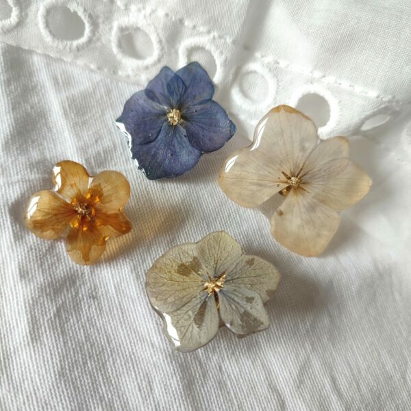 Pin's Hortensia