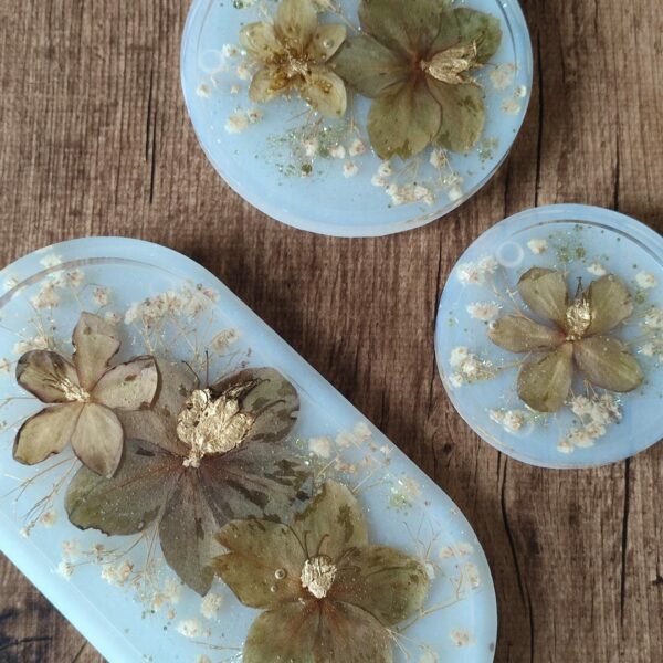 Plateau à bijoux Héllebore